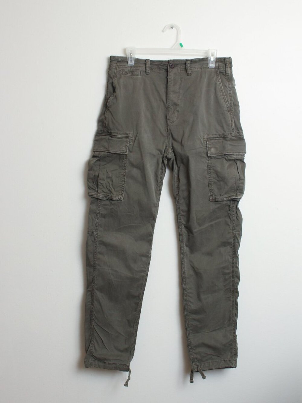 American Eagle Flex Cargo Pants Mens 30x36 Green